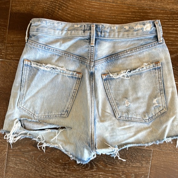 Agolde Denim Shorts - Picture 2 of 3